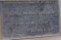 George Wesley Adkisson 