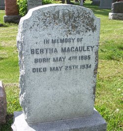 Bertha MacAuley 
