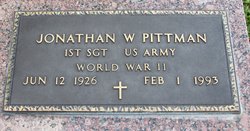 Jonathan William “Bill” Pittman 