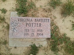 Virginia Millard <I>Bartlett</I> Potter 