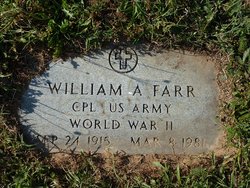 William Albert Farr 