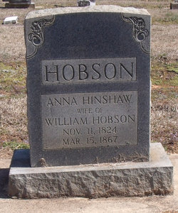Anna <I>Hinshaw</I> Hobson 