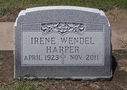Irene E. <I>Wendel</I> Harper 