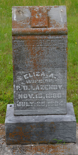 Eliza Ann <I>Robinson</I> Lazenby 