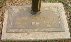 Juanita Ester <I>Schram</I> Van Winkle 