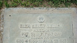 PVT Elza Leroy Bellew 