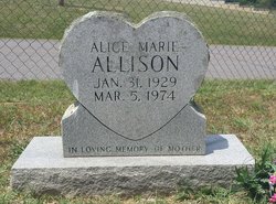 Alice Marie Allison 