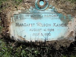 Margaret <I>Wilson</I> Kandel 