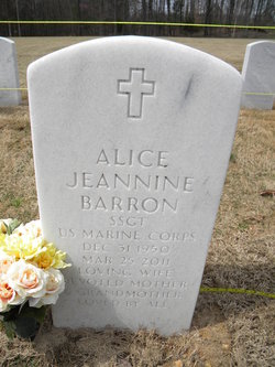 Alice Jeannine <I>Tucker</I> Barron 