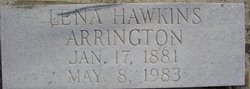 Lena <I>Hawkins</I> Arrington 