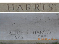 Alice Harris 