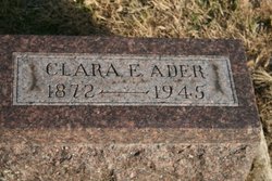 Clara Ellen <I>Cox</I> Ader 