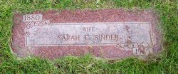 Sarah C <I>Grave</I> Binder 