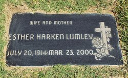 Gertrude Esther <I>Harken</I> Lumley 