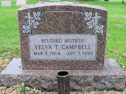 Velva Tena <I>Satterly</I> Campbell 