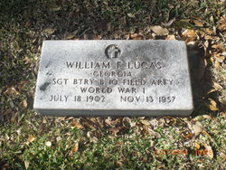 Sgt William Frederick Lucas 