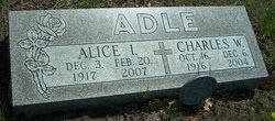 Alice I <I>Carroll</I> Adle 