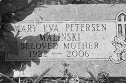 Mary Eva <I>Peterson</I> Malinski 