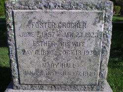 Esther <I>Hall</I> Crocker 