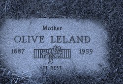 Olive <I>Williams</I> Leland 