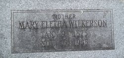 Mary Eletha <I>Yancey</I> Wilkerson 