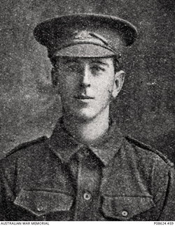 Private Frederick Gordon Weston “Fred” Blomfield 