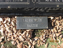Laura Ruth Baxter 
