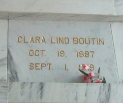 Clara Emma <I>Lind</I> Boutin 