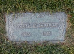 Sylvia Mary <I>Newton</I> Church 