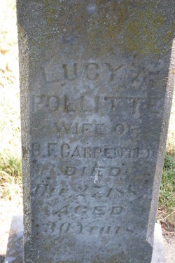 Lucy A. <I>Pollitte</I> Carpenter 