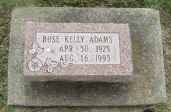 Rose <I>Kelly</I> Adams 