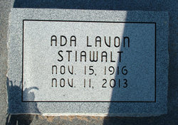 Ada Lavon <I>Boese</I> Stiawalt 