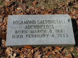 Rosamund <I>Saltonstall</I> Auchincloss 