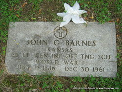2LT John Gamaliel Barnes 