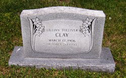 Alberta Lillian “Bertie” <I>Tolliver</I> Clay 