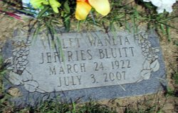 Violet Waneta <I>Jeffries</I> Bluitt 