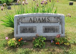 Ida May <I>Williams</I> Adams 