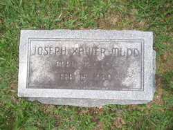 Joseph Xavier Mudd 