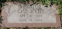 Magdalene <I>Gast</I> Ackley 