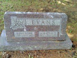 Edna <I>Lowe</I> Evans 