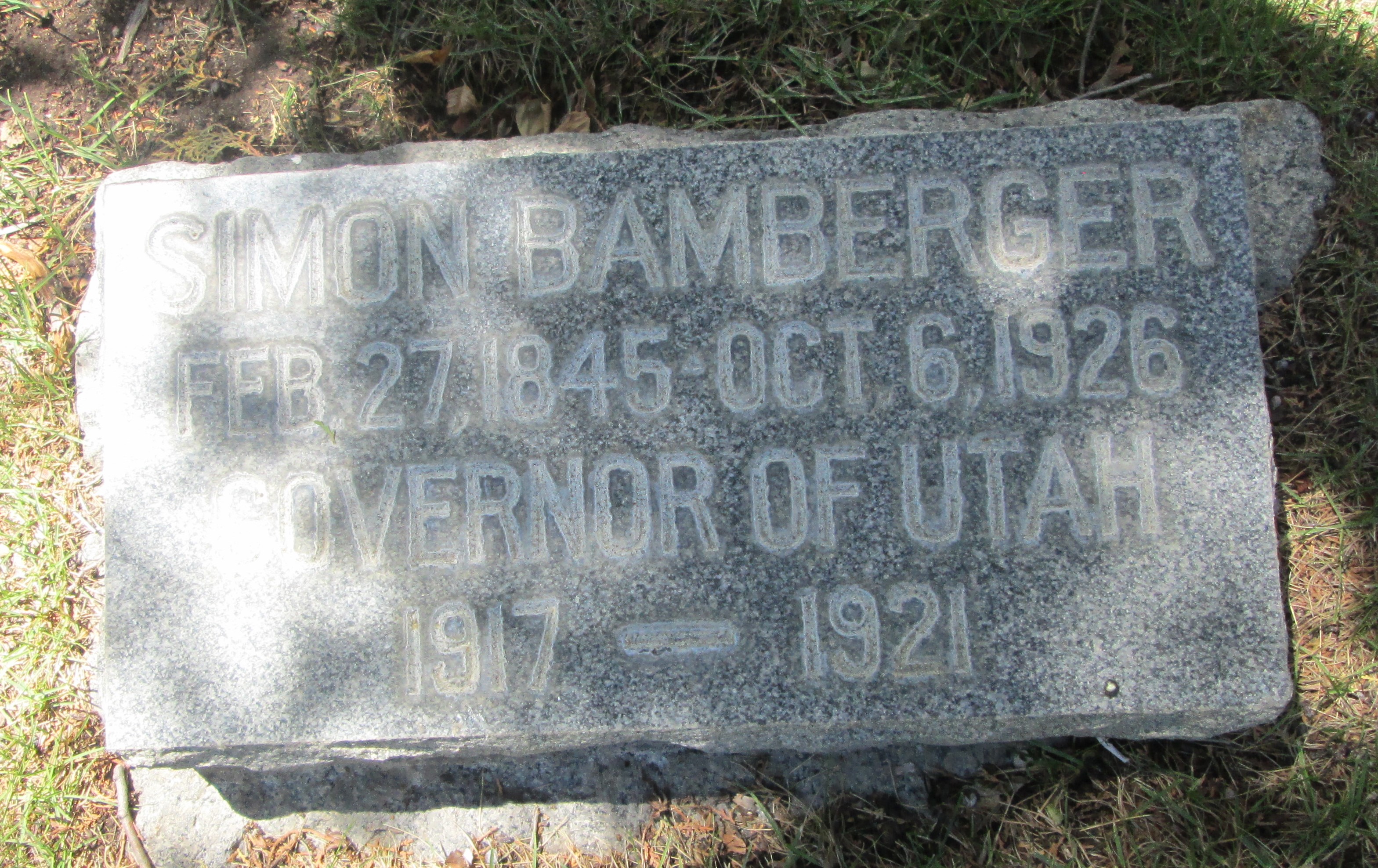 Simon Bamberger (1846-1926) - Find A Grave Memorial