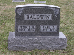 Jennie Mae <I>Brown</I> Baldwin 