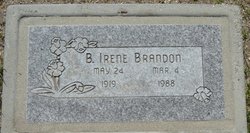 B Irene Brandon 