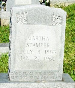 Martha <I>Adams</I> Stamper 