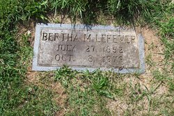 Bertha M. LeFever 