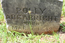 Mary Ann “Polly” <I>Guthrie</I> Argabright 