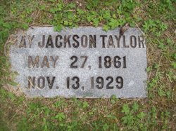 May Paxton <I>Jackson</I> Taylor 