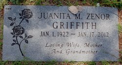 Juanita Marcella <I>Zenor</I> Griffith 