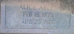 Mary Alice Alvetine <I>King</I> Ables 