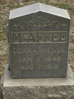 Clara Forsyth <I>Meade</I> McAffee 